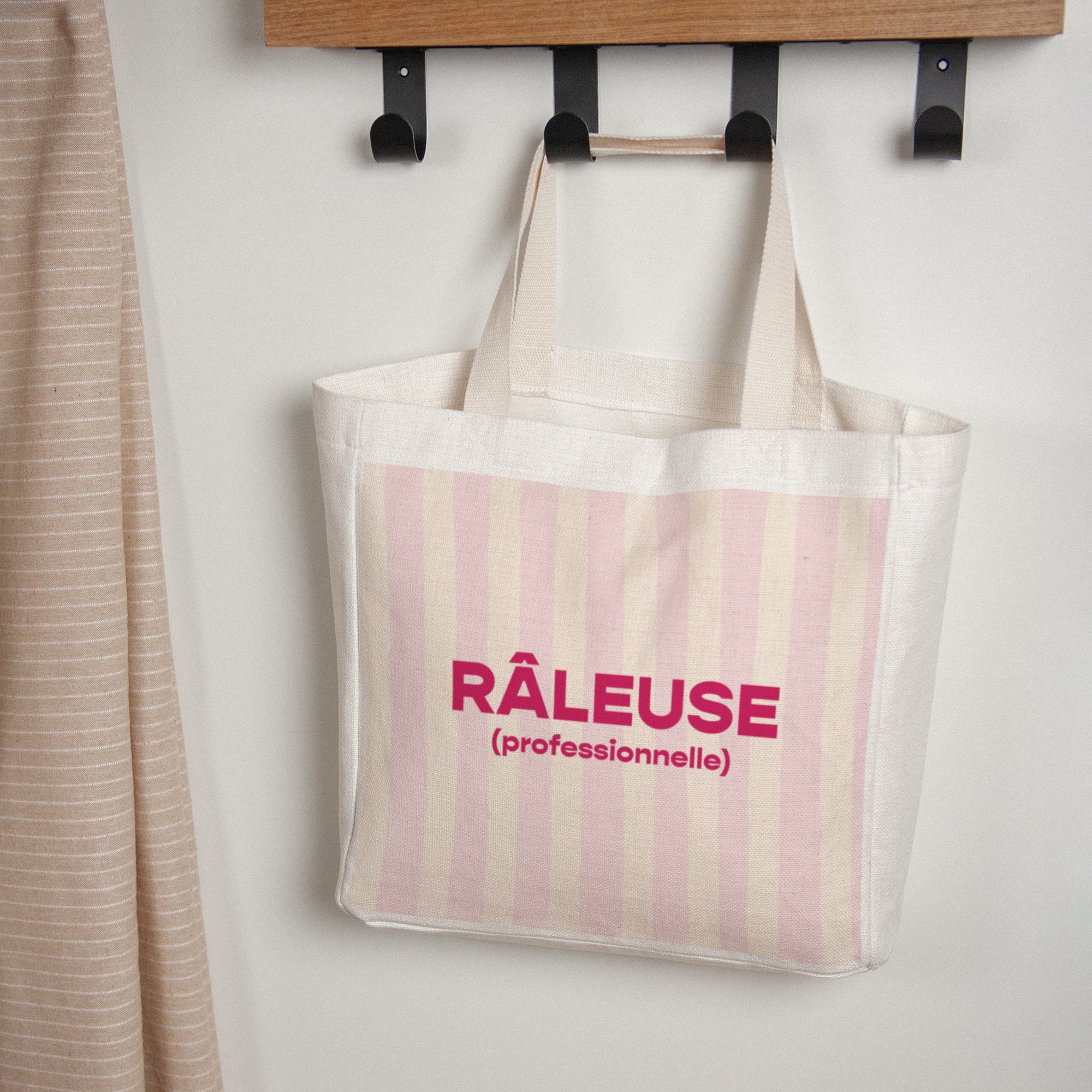 Tote bag Objets Anse en toile Râleuse photo N° 1
