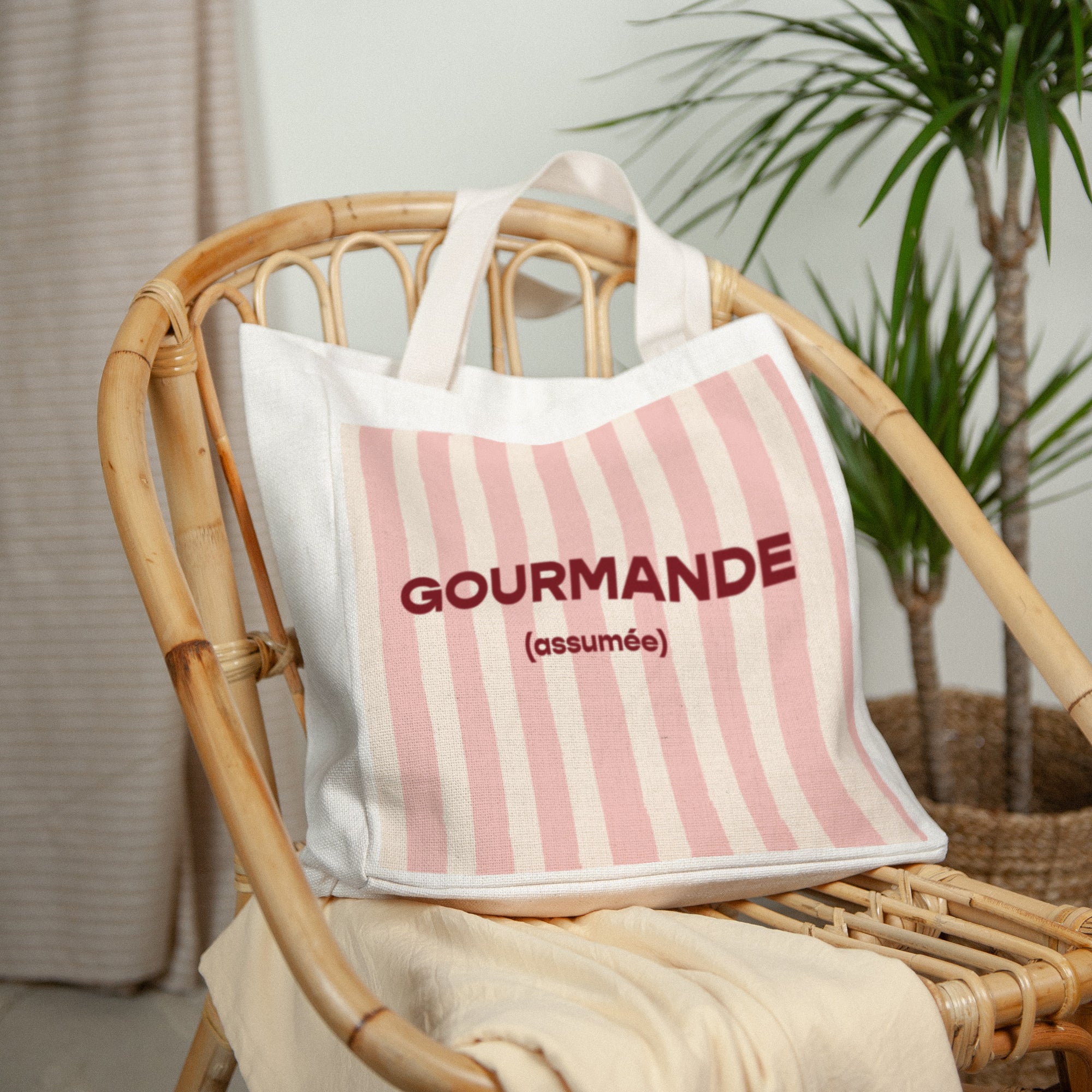 Tote bag Objets Anse en toile Gourmande photo N° 2