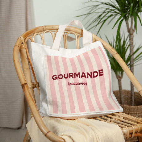 Tote bag Objets Anse en toile Gourmande