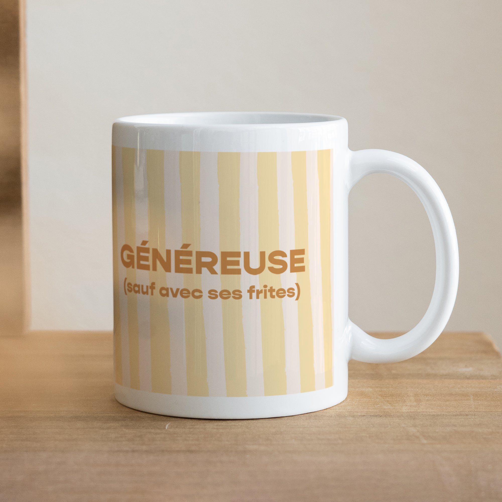 Mug Blanc Généreuse photo N° 1