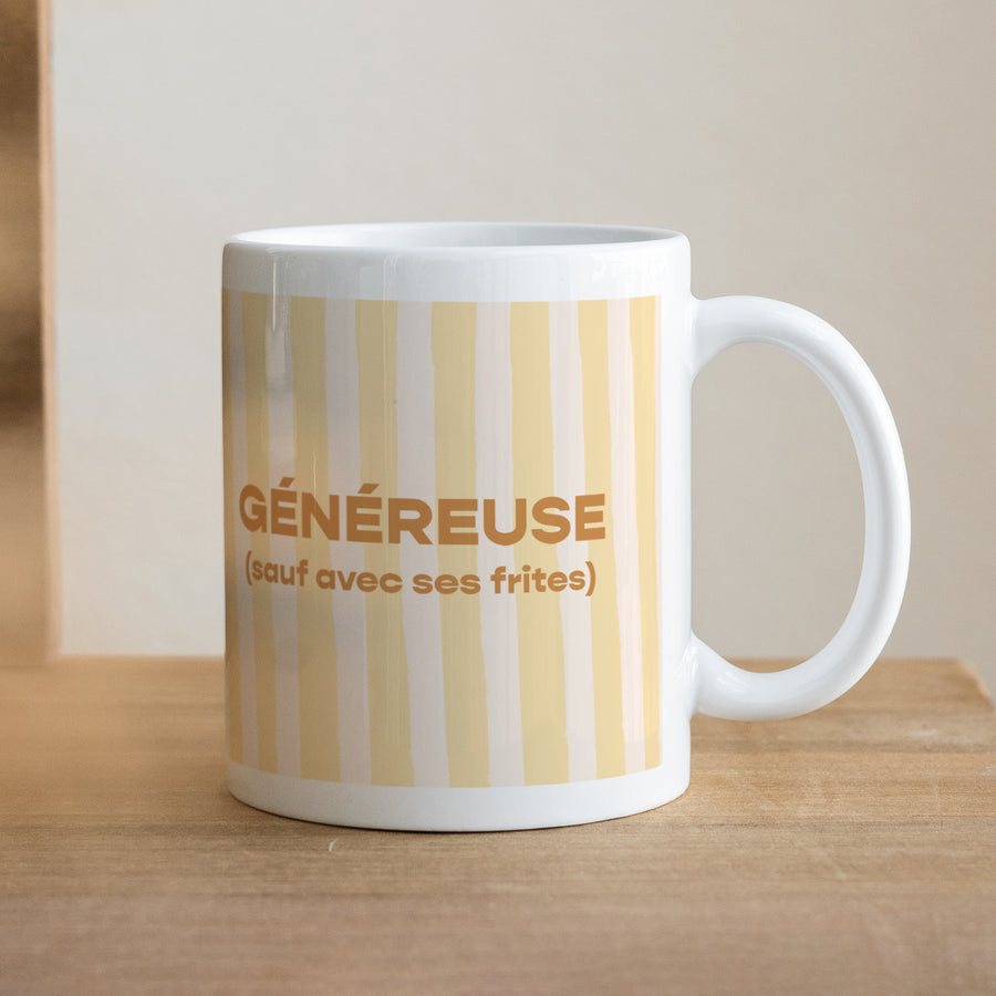Mug Objets Blanc Généreuse photo