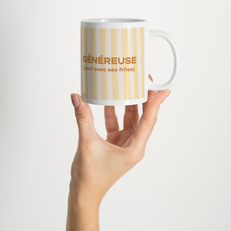Mug Blanc Généreuse
