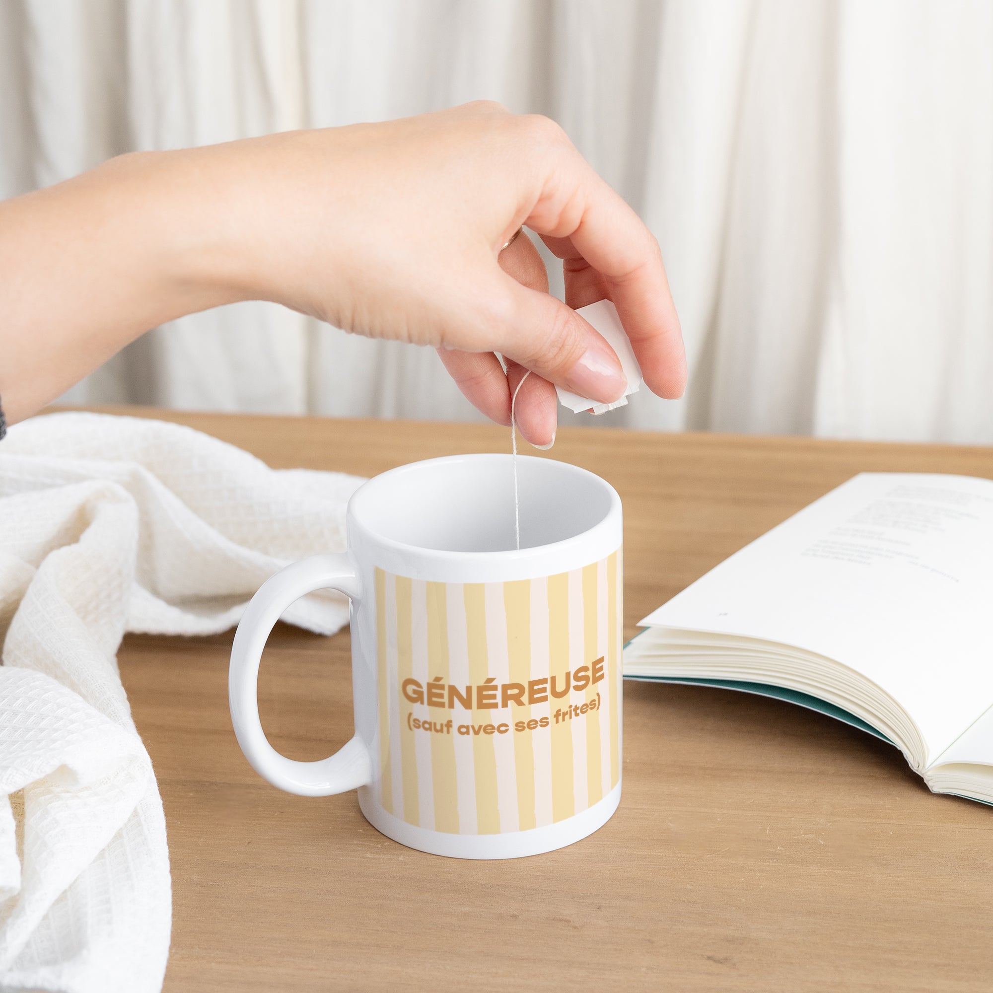 Mug Blanc Généreuse photo N° 3