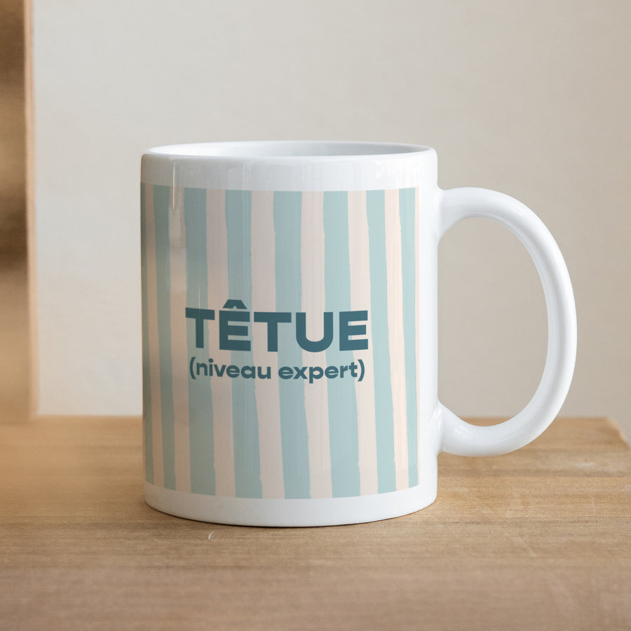 Mug Objets Blanc Têtue photo