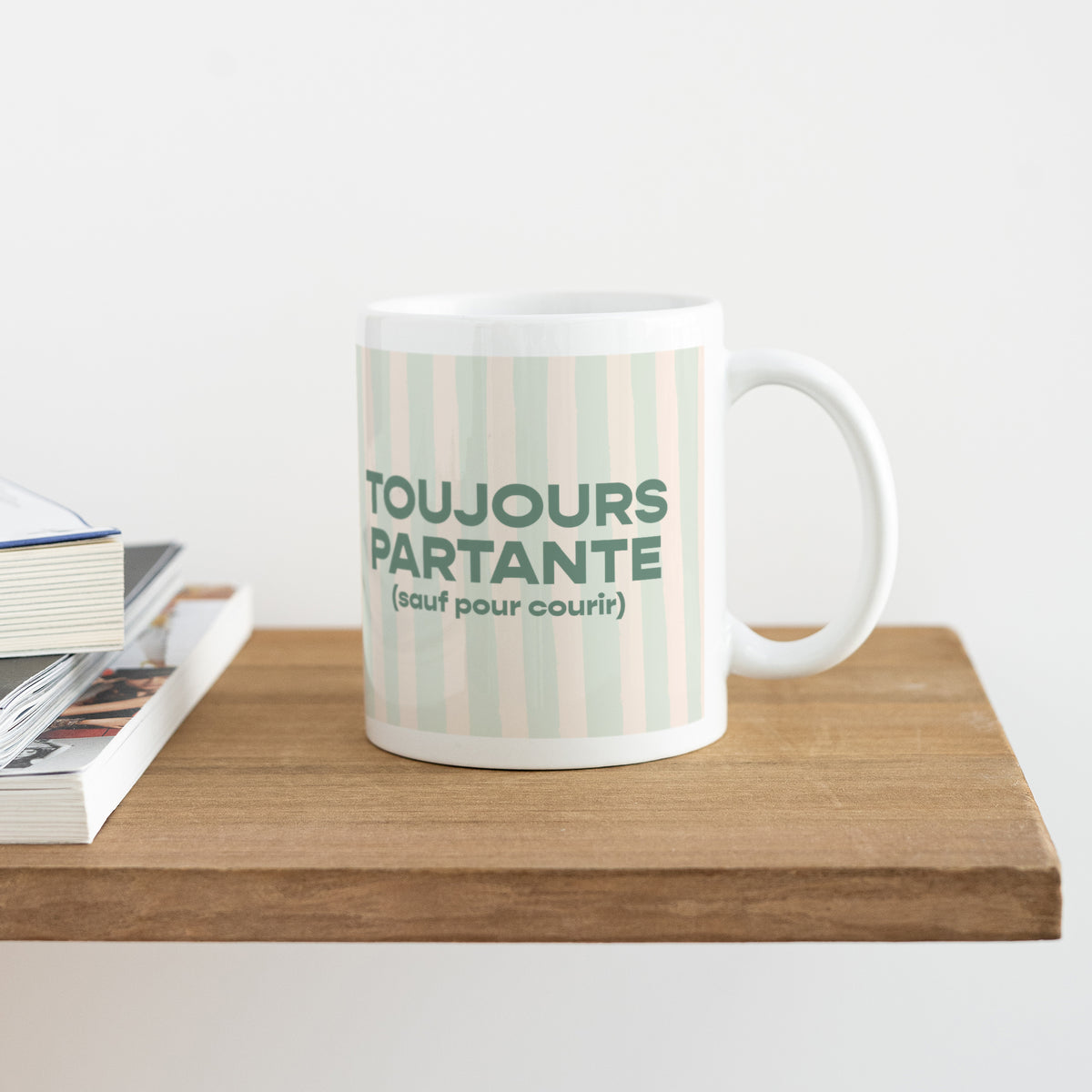 Mug Objets Blanc Toujours partante photo N° 4