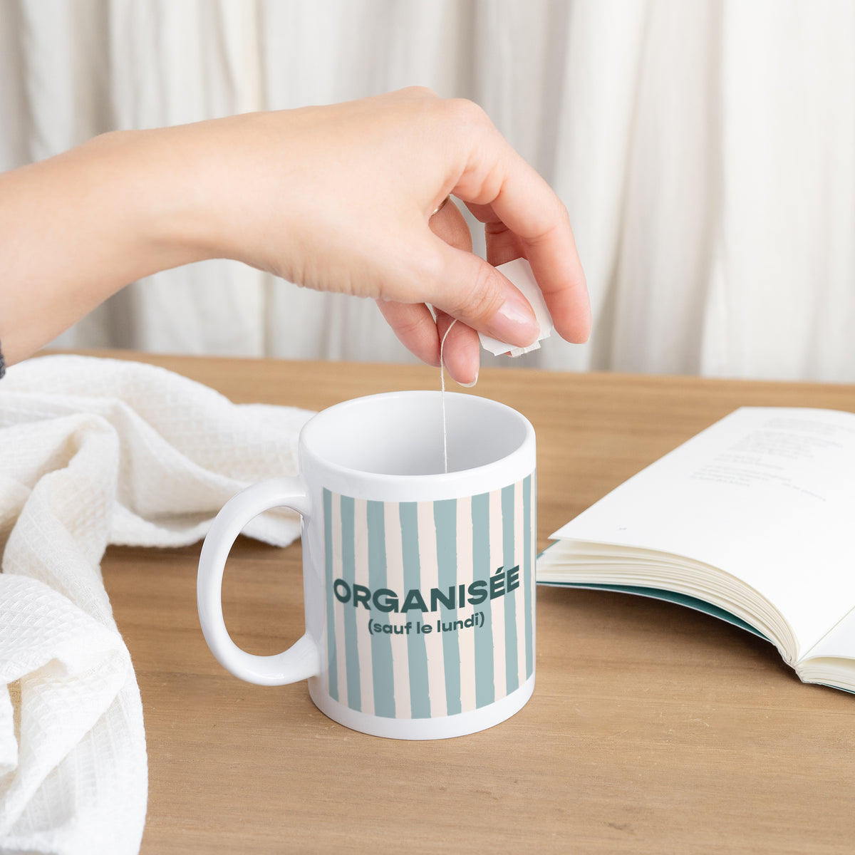 Mug Objets Blanc Organisée photo N° 3