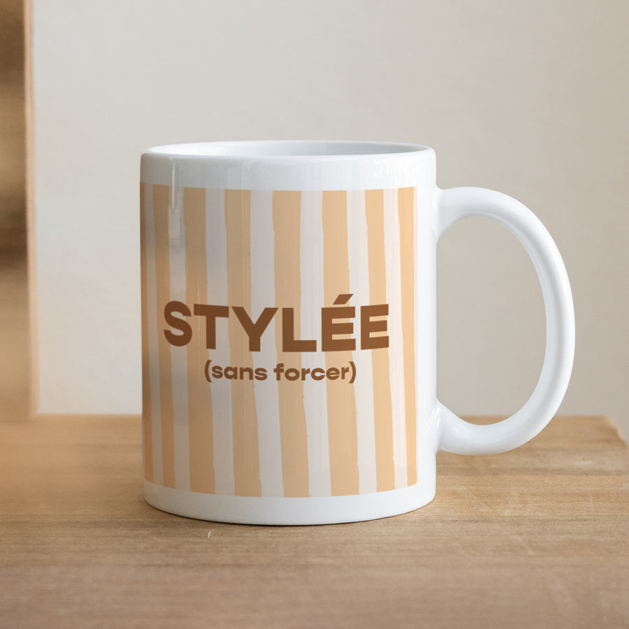 Mug Objets Blanc Stylée photo