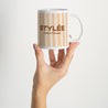 Mug Objets Blanc Stylée photo N° 2