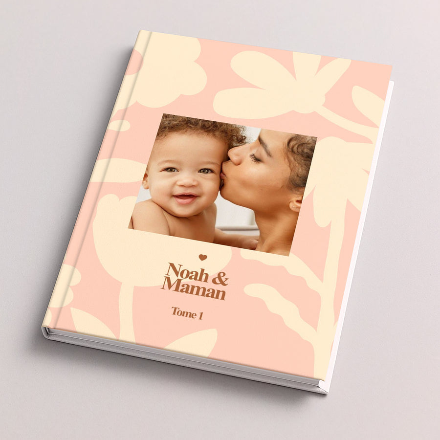 Album photo Photos A4 portrait 48 pages Amour et fleurs. Tome 1 photo