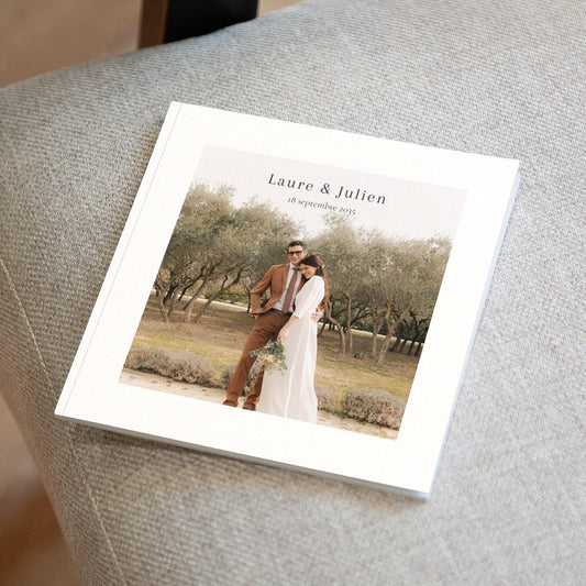 Album photo Mariage Carré 30 pages Notre plus beau jour photo