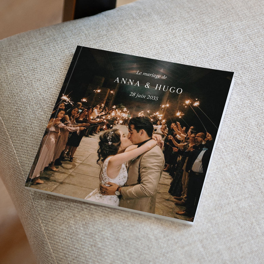 Album photo Mariage Carré 30 pages Notre Histoire Commence Ici photo