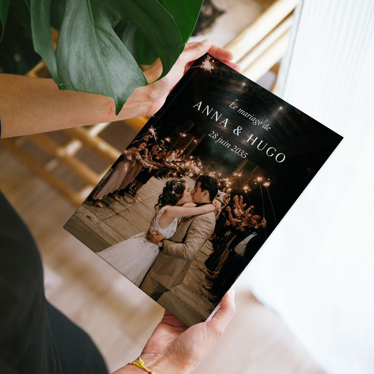 Album photo Mariage A4 portrait 48 pages Notre Histoire Commence Ici photo N° 1