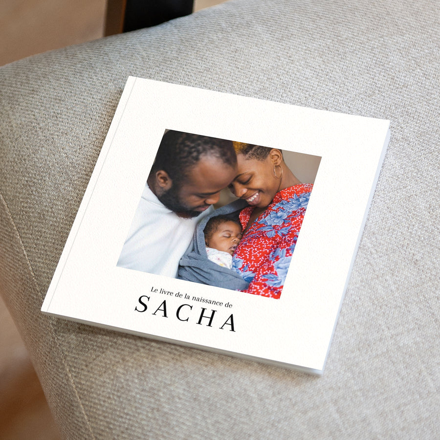 Album photo Naissance Carré 30 pages Le livre de ta naissance photo