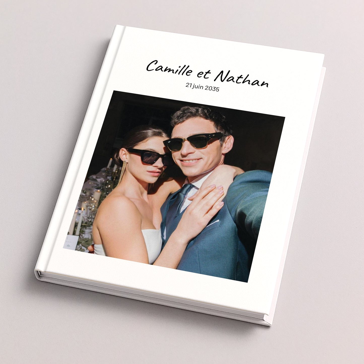 Album photo Mariage A4 portrait 48 pages Un oui pour la vie photo N° 1
