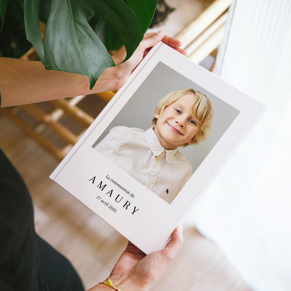 Album photo Communion A4 portrait 48 pages Mon chemin de foi photo