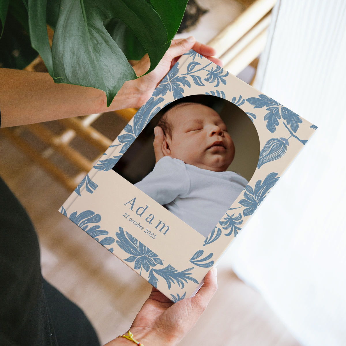 Album photo Naissance A4 portrait 48 pages Bienvenue au monde photo N° 1