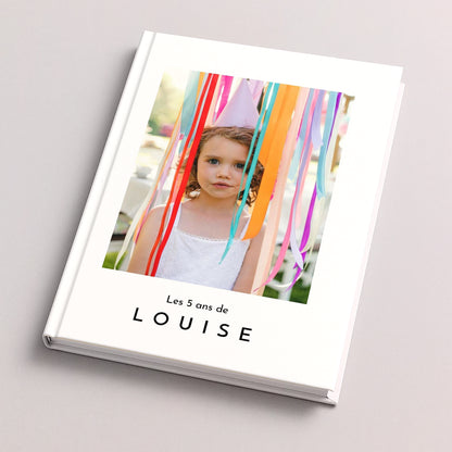 Album photo Anniversaire Enfant A4 portrait 48 pages Instants de Fête photo N° 1