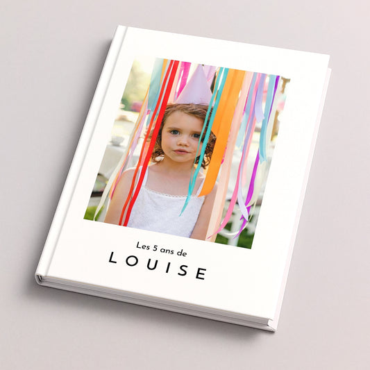Album photo Anniversaire Enfant A4 portrait 48 pages Instants de Fête photo