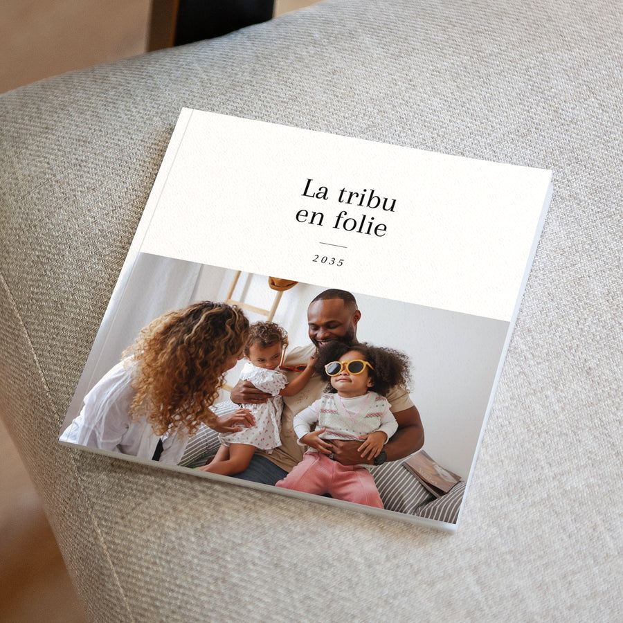 Album photo Photos Carré 30 pages La tribu en folie photo