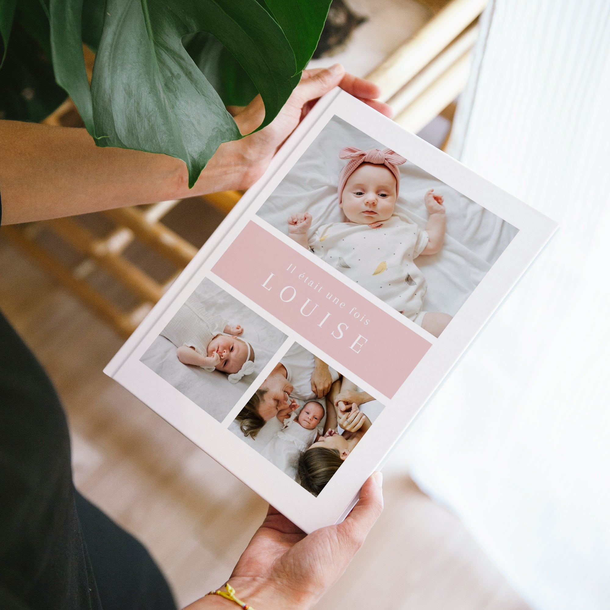 Album photo Naissance A4 portrait 48 pages Instants de Douceur photo N° 1
