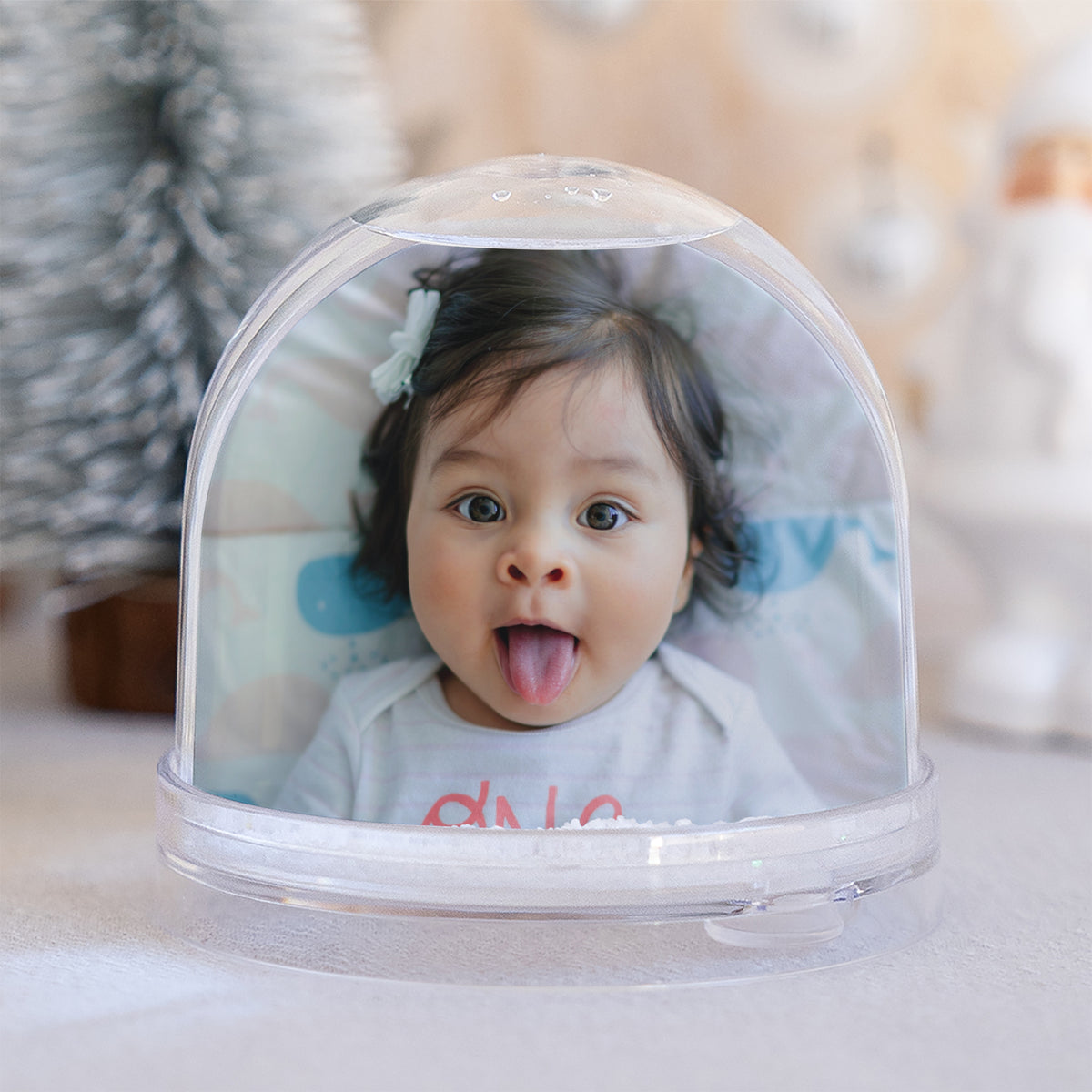 Boule à neige Fin d'année Verre Douceur de nounou photo N° 2