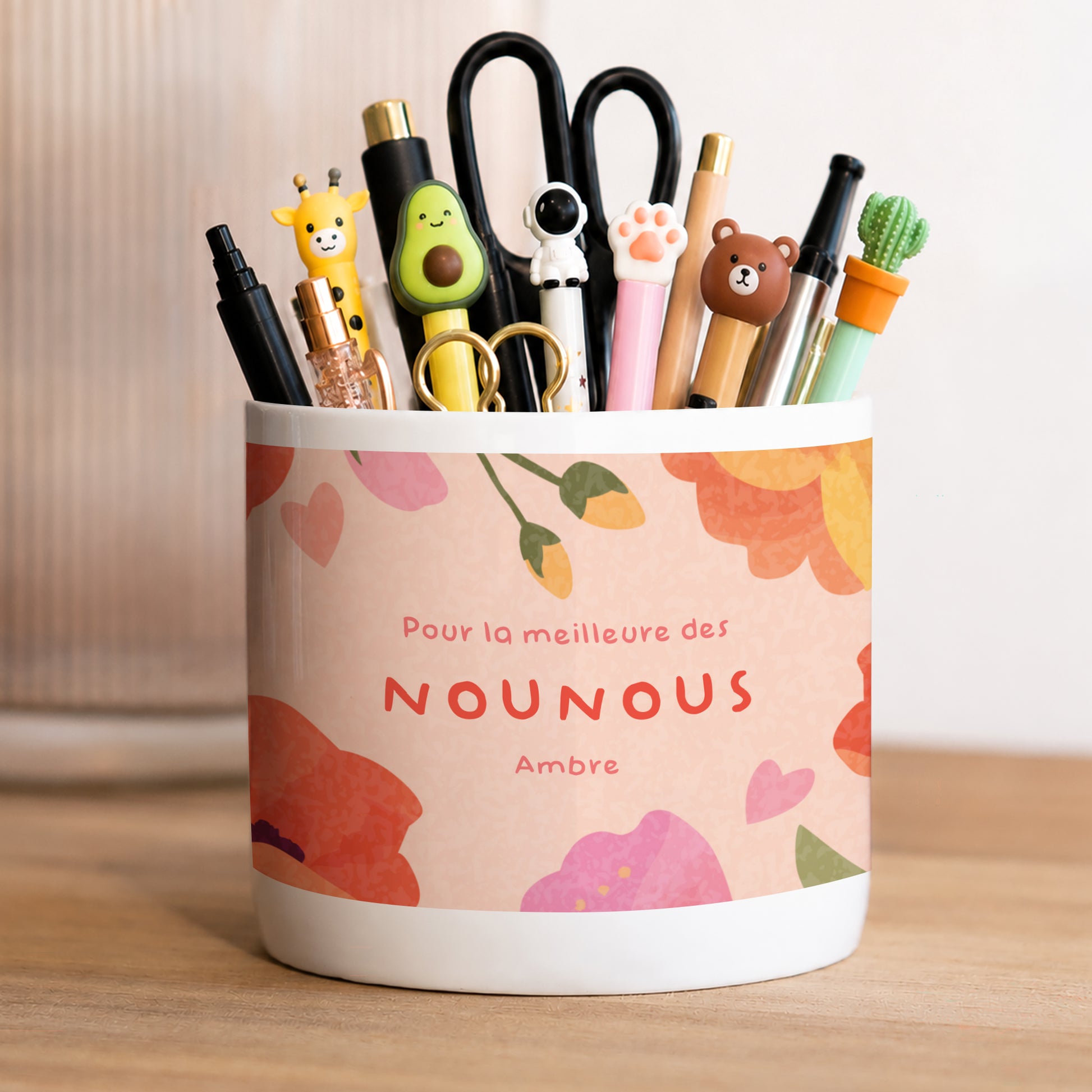Pot à crayons 48 cl Douceur de nounou photo N° 1