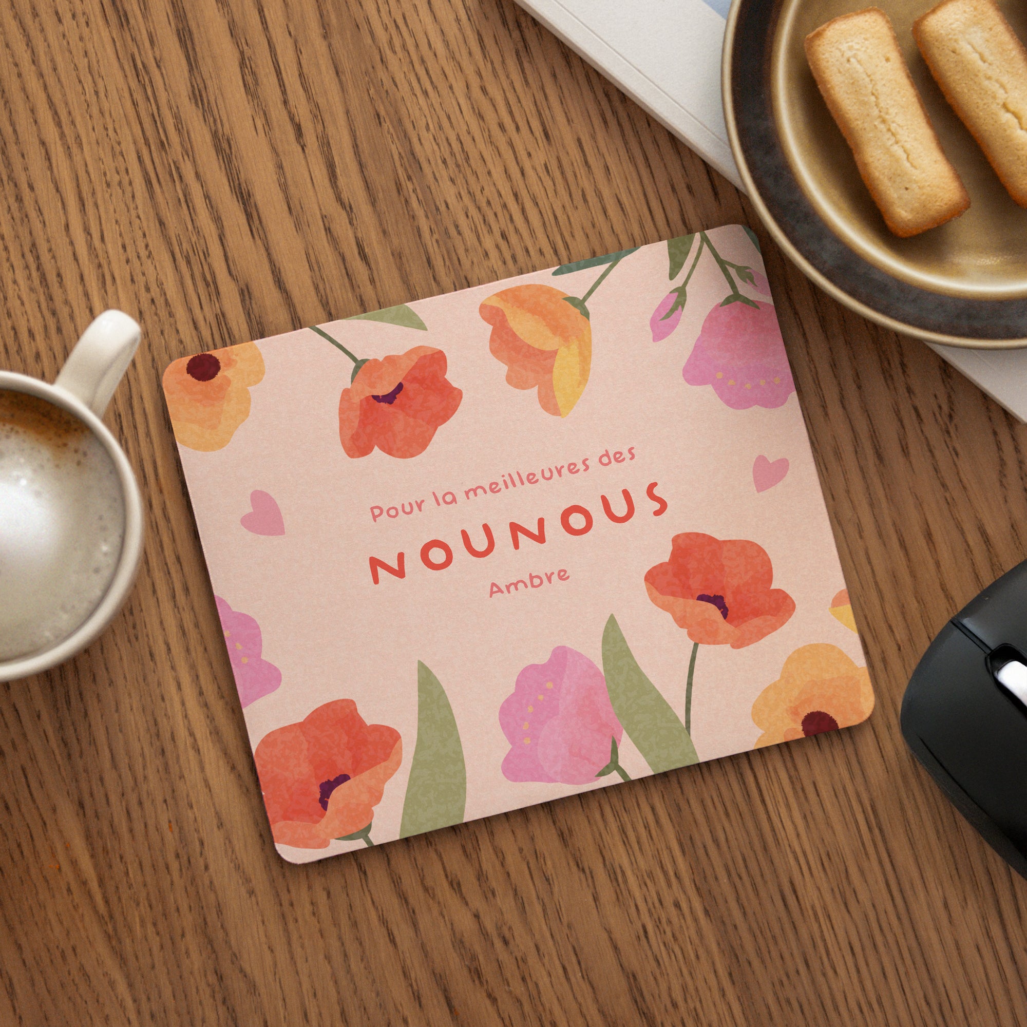 Tapis de souris Objets Rectangle Douceur de nounou photo N° 1
