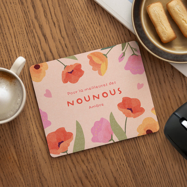 Tapis de souris Objets Rectangle Douceur de nounou photo