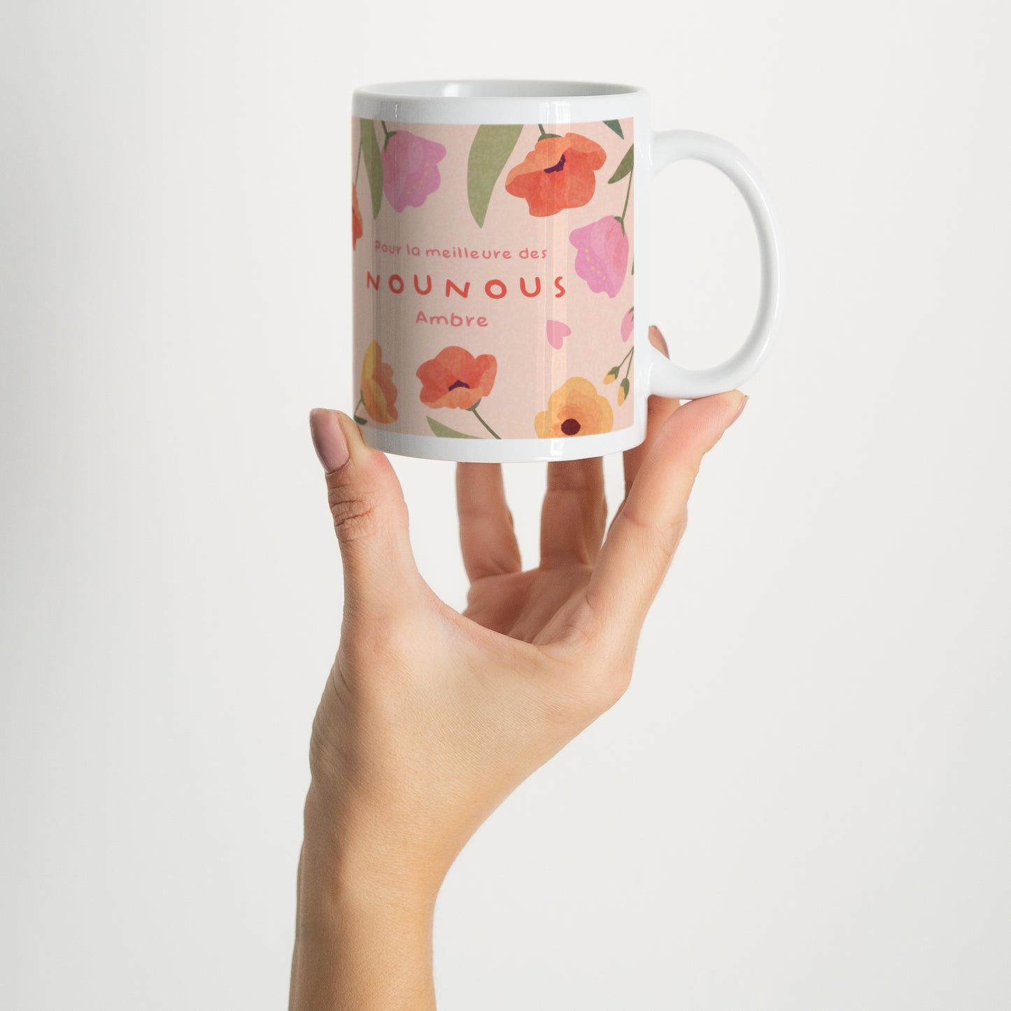 Mug Objets Blanc Douceur de nounou photo N° 2