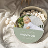 Boite métallique Objets Ronde Meilleure nounou du monde photo N° 2