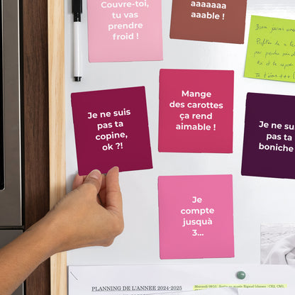 Magnet Objets Lot de 12, magnétique Maman, tu es magnétique photo N° 2