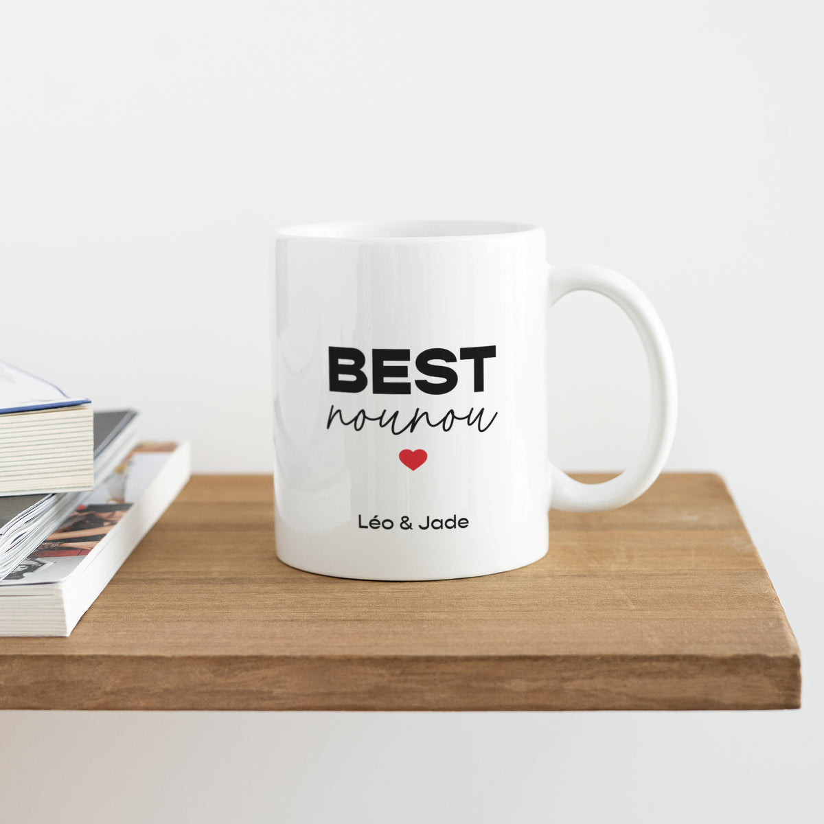 Mug Blanc Best Nounou photo N° 4