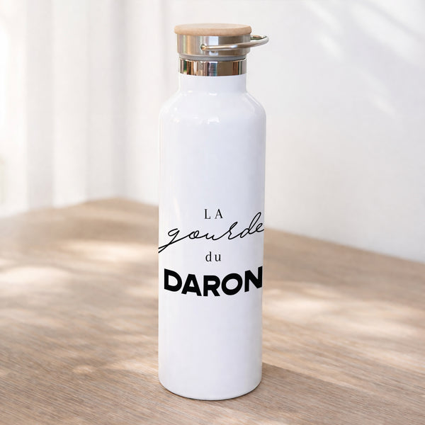 Gourde 75 cl Le Daron est là photo