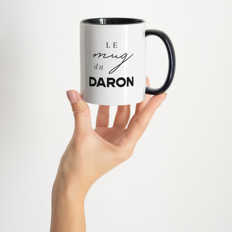 Mug Objets Noir Le Daron est là