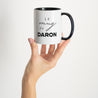 Mug Objets Noir Le Daron est là photo N° 2