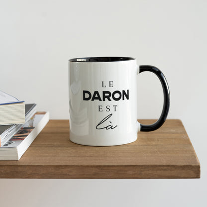 Mug Objets Noir Le Daron est là photo N° 4