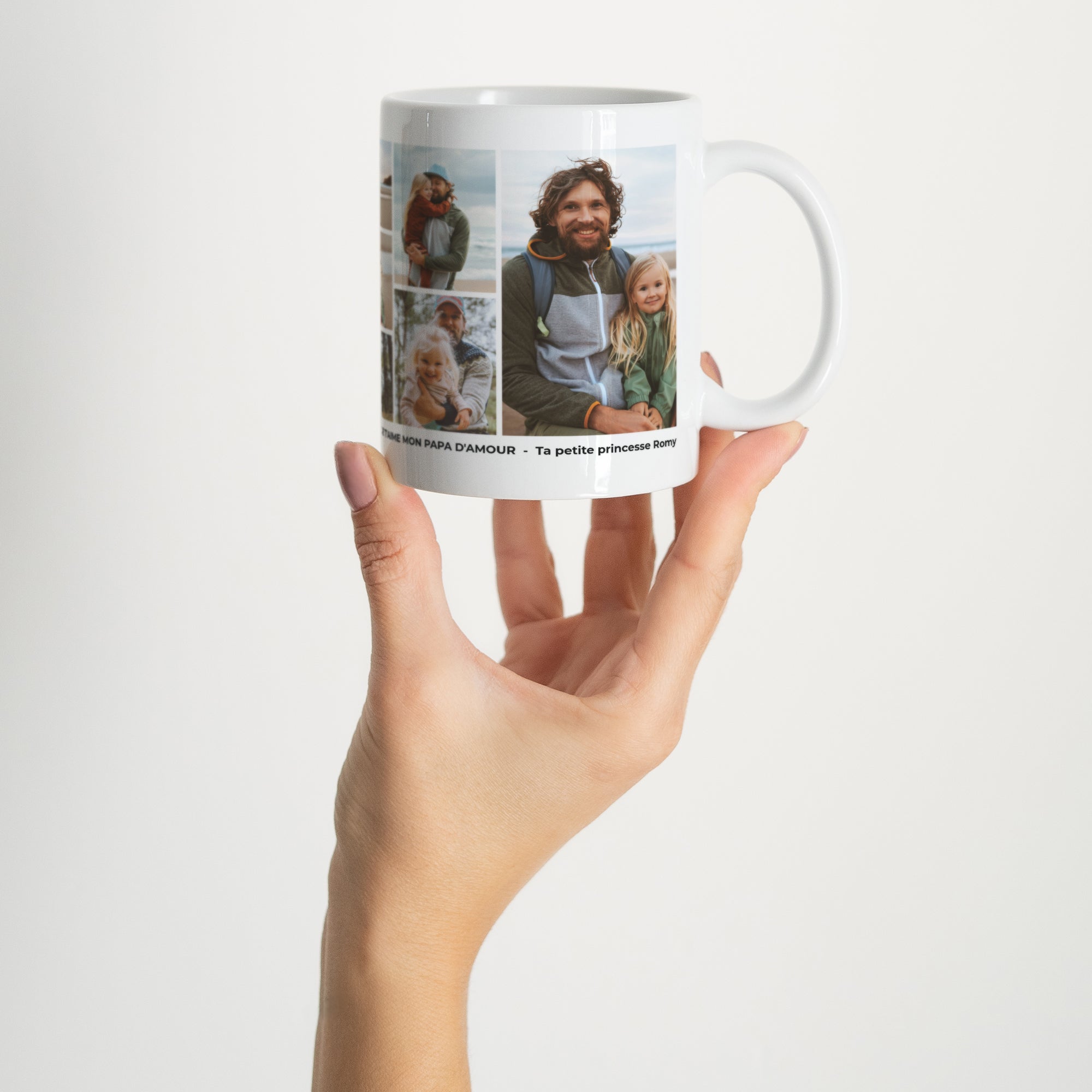 Mug Objets Blanc Mon héros au quotidien photo N° 2