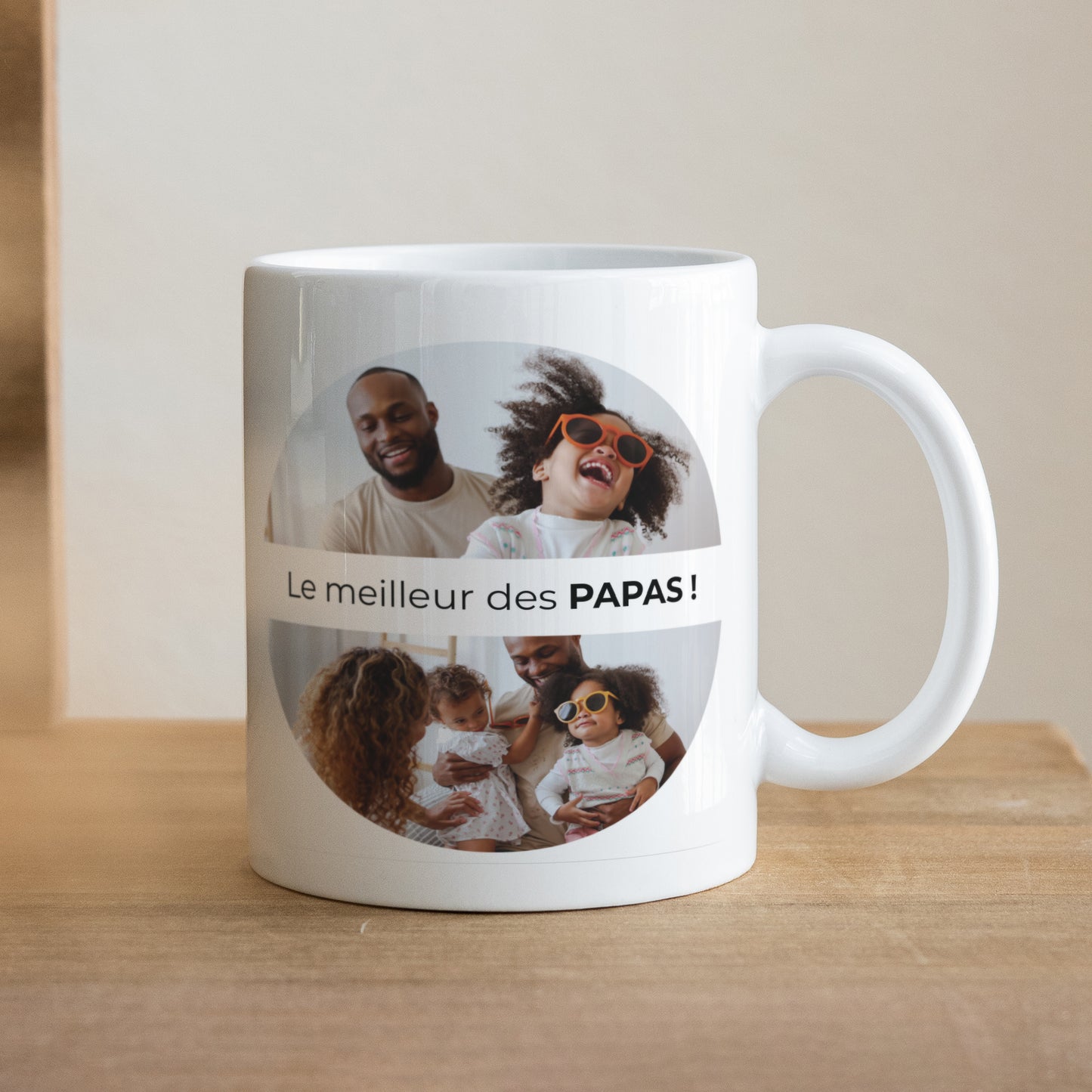 Mug Objets Blanc Papa pour toujours photo N° 1