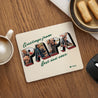 Tapis de souris Objets Rectangle Greetings from Papa photo N° 1