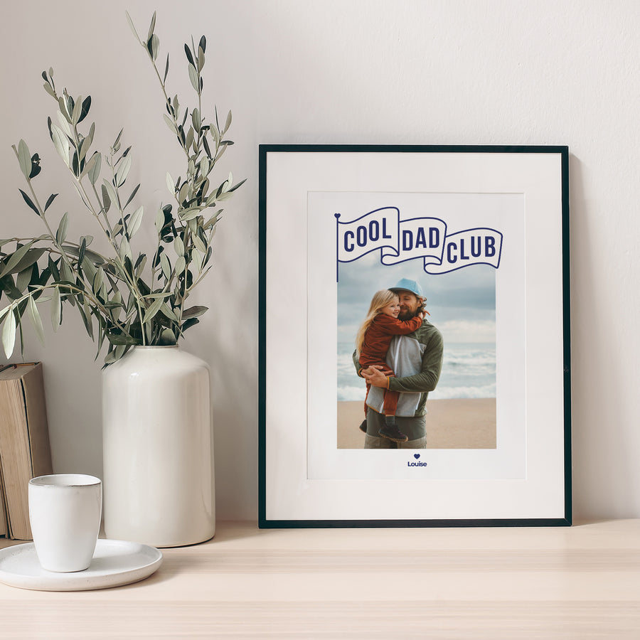 Affiche Objets Portrait Cool Dad photo