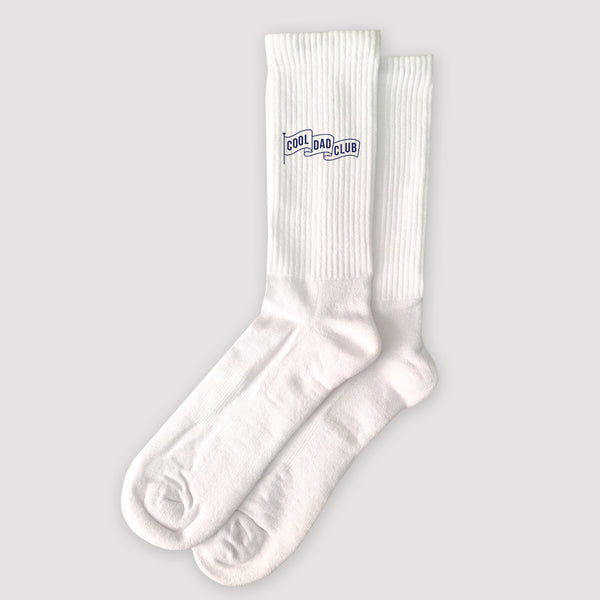 Chaussettes homme Blanches Cool Dad photo