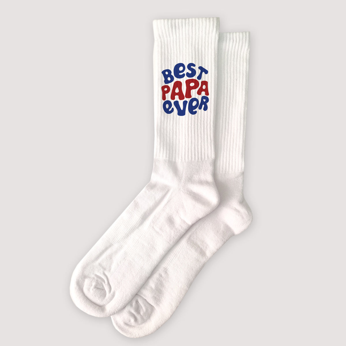 Chaussettes homme Blanches Best Papa ever photo N° 1