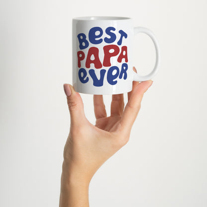 Mug Objets Blanc Best Papa ever photo N° 2