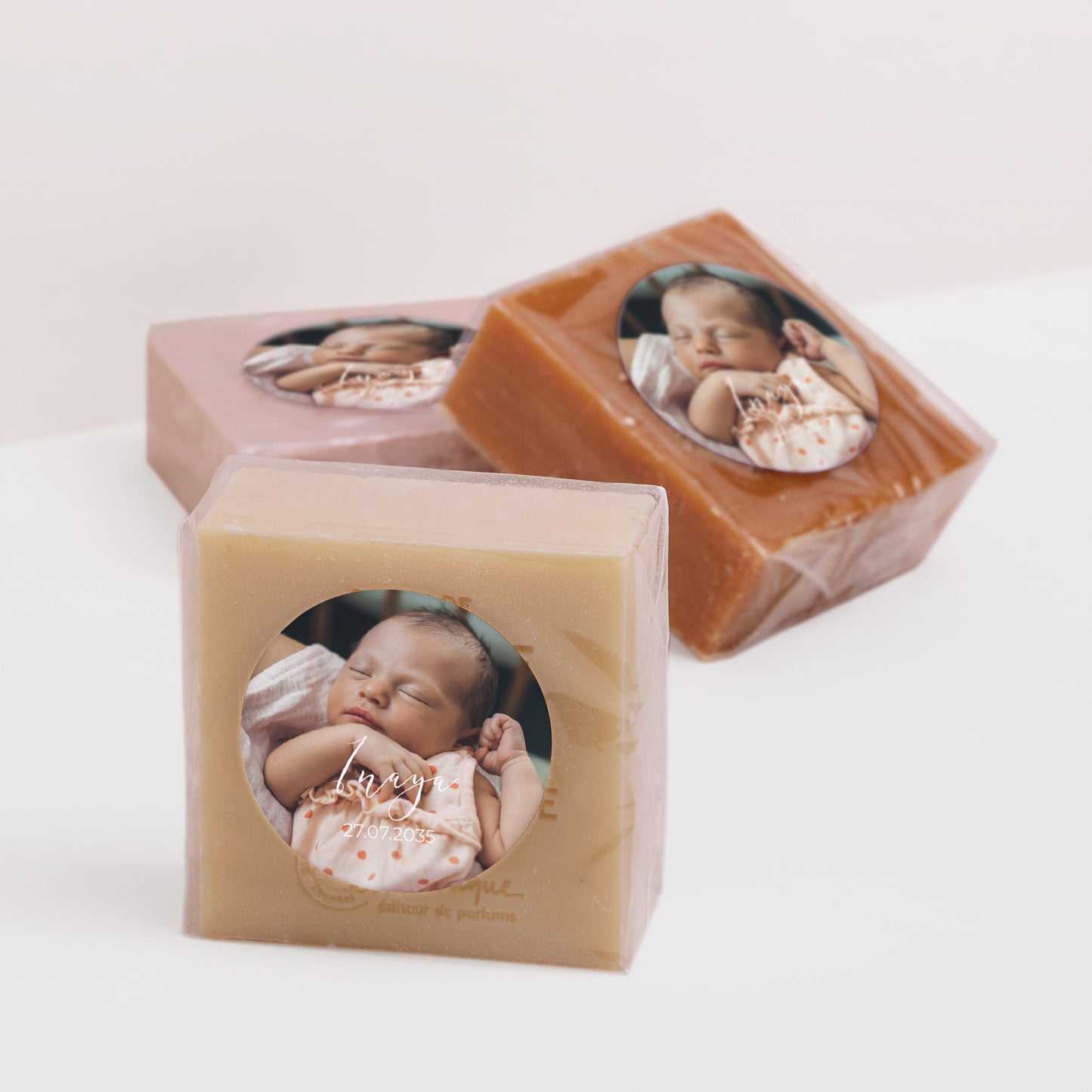 Sticker Naissance Rond Déjà tant d'amour photo N° 2