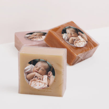 Sticker Naissance Rond Déjà tant d'amour photo N° 2