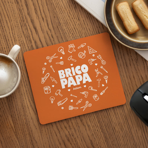 Tapis de souris Objets Rectangle Brico Papa photo