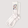 Chaussettes homme Blanches Papatchwork d’Amour photo N° 1