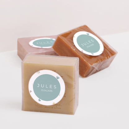 Sticker Naissance Rond Créatures d’Amour photo N° 2