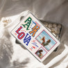 Boite métallique Objets Rectangle Papa Lova league photo N° 1