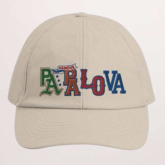 Casquette Brodée Beige Papa Lova league photo